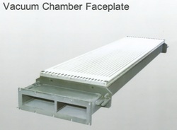 Vacuum chamber faceplate